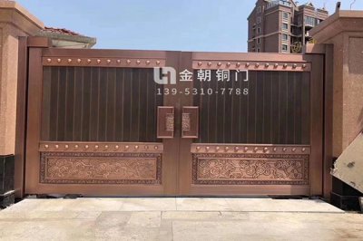 從細節選購庭院銅門需注意哪些事項