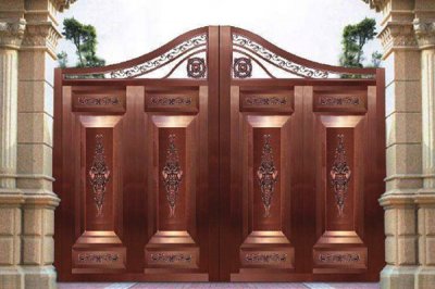 該如何保養庭院銅門呢