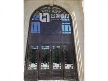 工程銅門安裝案例1