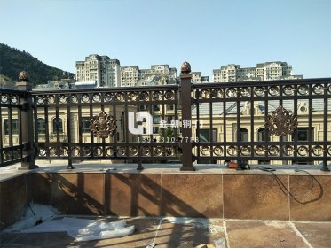 鋁藝護欄安裝案例-10